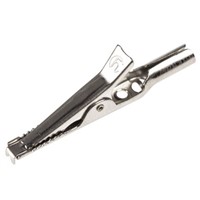 Hirschmann Test &amp;amp; Measurement Crocodile Clip, Stainless Steel Contact, 4A