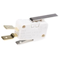 SPDT-NO/NC Short Lever Microswitch, 16 A @ 250 V ac