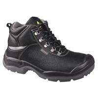 Delta Plus SAULT2 S3 ESD Black Safety Boots, UK 6, EU 39, US 7