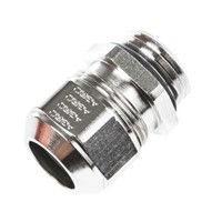 SES A1 PG9 Cable Gland, Nickel Plated Brass, IP68