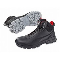 Puma Safety Black Steel Toe Cap Safety Boots, UK 6, EU 39, US 7