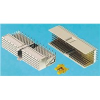 TE Connectivity Z-PACK HM Series 2mm Pitch Hard Metric Type B Backplane Connector, Male, Straight, 22 Column, 7 Row,