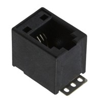 Molex 85513 Series 4P4C Way Vertical Surface Mount Unshielded RJ11 Modular Jack Connector