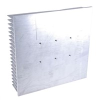 Heatsink, 0.3C/W, 254 x 248 x 58mm, Screw