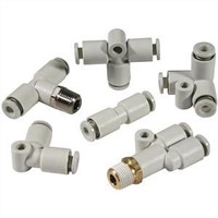 SMC Bulkhead Connector, Push In 4 mm, M12 x 1 Male BSPPx4mm