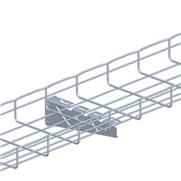 Cablofil International Cantilever Arm 316 Stainless Steel Cable Tray Fixing Plate, 335 mm Width, 88mm Depth