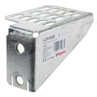 Legrand Cantilever Arm Bracket Hot Dip Galvanised Steel Cable Tray Fixing Plate, 100 mm Width, 74mm Depth