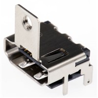 Standard 19 Way Female Right Angle HDMI Connector 40 V