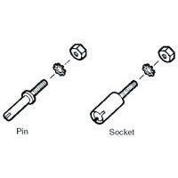 Connector,M series guide pin assembly