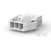 TE Connectivity Power Double Lock Female Connector Housing, 3.96mm Pitch, 3 Way, 1 Row