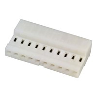 TE Connectivity 10-Way IDC Connector Socket for Cable Mount, 1-Row