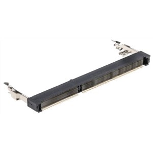 TE Connectivity 0.6mm Pitch 204 Way, Right Angle SMT Mount DDR3 DIMM Socket ,1.5 V