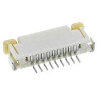 Molex FFC/FPC SMT 52207 Series 1mm Pitch 9 Way Right Angle SMT Female FPC Connector, ZIF Top Contact