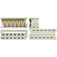 Molex 16-Way IDC Connector Socket for Cable Mount, 2-Row