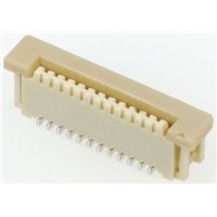 Molex FFC/FPC THROUGH HOLE 52030 Series 1mm Pitch 16 Way Straight Female FPC Connector, ZIF Vertical Contact