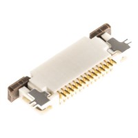 Molex FFC/FPC SMT 52746 Series 0.5mm Pitch 14 Way Right Angle SMT Female FPC Connector, ZIF Bottom Contact