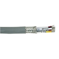 Alpha Wire Grey PVC Cat5 Cable S/FTP, 100m Unterminated/Unterminated
