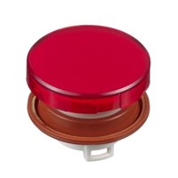 Idec Flush Red Push Button Head, HW Series, 22mm Cutout