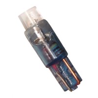 LED Reflector Bulb, Wedge, Blue, T-1 3/4 Lamp, 4.5mm dia., 24 V