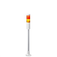 Patlite LR LED Pre-Configured Beacon Tower - 2 Light Elements, Amber, Red, 24 V dc