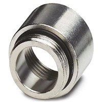 Phoenix Contact HC-NPT-1/2-M20, M20 to 1/2 in Cable Gland Adaptor, Nickel Plated Brass, IP68