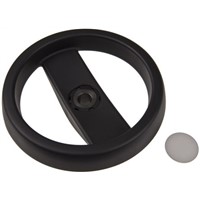 Elesa Black Technopolymer Hand Wheel 78711, 160mm