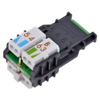 Cat 6 RJ45 MFP8 T568B wire manager