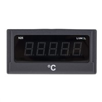 Lumel N25-T110100E0 , LED Digital Panel Multi-Function Meter for Temperature