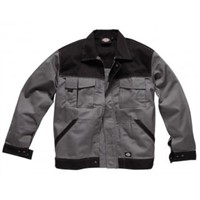 Dickies IN30010 Black/Grey Jacket, Men's, L