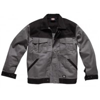 Dickies IN30010 Black/Grey Jacket, Men's, XL