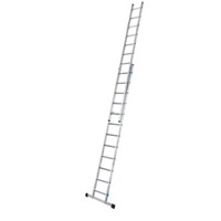 Zarges Extension Ladder 2 x 8 steps Aluminium 3.8m open length