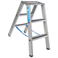 Zarges Aluminium Step Ladder 2 x 3 steps 0.88m open length