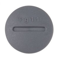 Alpha Wire FIT PG11 Blanking Plug, Chloroprene Rubber (O-Ring/Seal), Polyamide, IP66, IP68