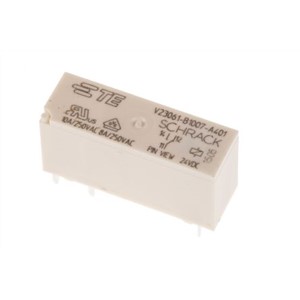 TE Connectivity PCB Mount Non-Latching Relay - SPDT, 24V dc Coil