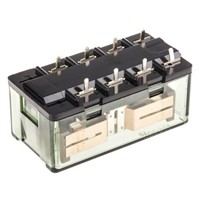 Panasonic PCB Mount Non-Latching Relay - DPDT, 24V dc Coil, 15A Switching Current
