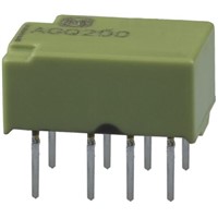 Panasonic PCB Mount Non-Latching Relay - DPDT, 12V dc Coil, 1A Switching Current