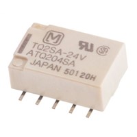 Panasonic PCB Mount Non-Latching Relay - DPDT, 24V dc Coil, 2A Switching Current