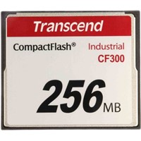 Transcend CF300 CompactFlash Industrial 256 MB SLC Compact Flash Card