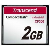 Transcend CF300 CompactFlash Industrial 2 GB SLC Compact Flash Card