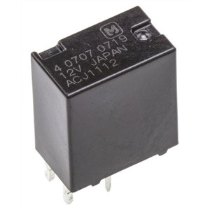 Panasonic PCB Mount Automotive Relay - SPDT, 12V dc Coil, 20A Switching Current