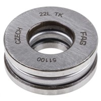 10mm Axial Deep Groove Ball Bearing 24mm O.D