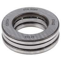 17mm Axial Deep Groove Ball Bearing 30mm O.D