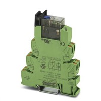 Phoenix Contact, 220 V dc, 230 V ac DPDT Relay Module, Push In Terminal , DIN Rail