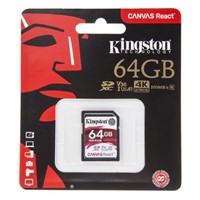 Kingston Canvas React 64GB SDXC Card