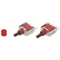 C & K Single Pole Single Throw (SPST) Momentary Miniature Push Button Switch, PCB