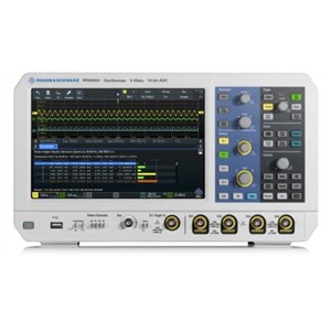 Rohde & Schwarz RTM3000 Series RTM3004 Oscilloscope, Benchtop Digital Oscilloscope, 4, 16 (Digital) Channels, 100MHz