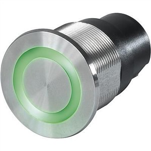 Capacitive Touch Switch, Momentary, NO ,Illuminated, IP67