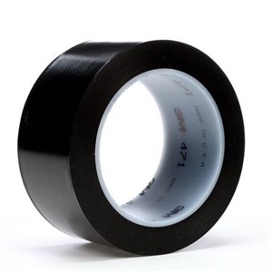 3M 471 Black Vinyl Tape, 25mm x 33m