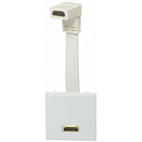 1 Way Female HDMI Audio & Video Faceplate