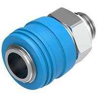 Festo Pneumatic Quick Connect Coupling Brass 1/4in